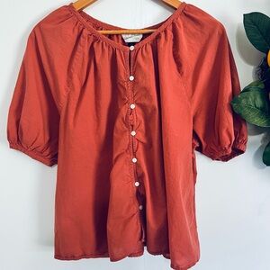Universal Thread boho cotton peasant top